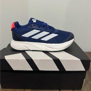Adidas Duramo SL K Power Blue White Solar Orange Kids Preschool Running Shoes